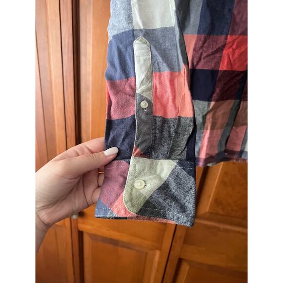 NWT Chubbies Men's the IPlaid Classic Fit Stretch Flannel Button Up Shirt Size L - Picture 6 of 14